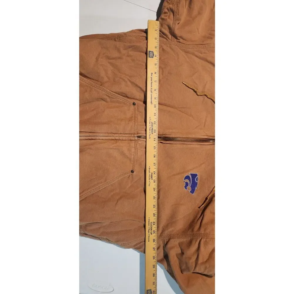 TeamWorks Kansas State Wildcats Canvas Work Jacket Carhartt Style -large Tall-